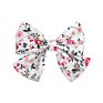 3.3Inch 2Pc/Lot 24 Colors Cute Colorful Solid Ribbon Grosgrain Hair Bow with Clips Ribbon Headwear Hairpin Hair Accessories