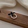 34 Models Vintage Handmade Irregular Geometric Adjustable Stacking Freshwater Baroque Pearl Beaded Heart Elastic Ring Women Girl