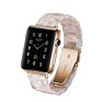 40/42Mm Resin Band for Apple Watch 5/4/3/2/1 Women with Stainless Steel Buckle for Iwatch Replacement Wristband Strap