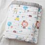 6 Layer Muslin Blanket Printed Design 110*110Cm Bath Towel Cotton Baby Blanket