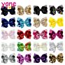 Accessories about Binder Clips with Glitter Paillette Big Bow for Lady