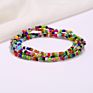 African Ghana Bohemian Multi Layer Belly Chain Set Colored Seed Bead Waist Beads