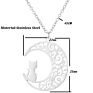 Arrivals Geometric Animal Pendant Cute Cat Pendant Necklace Jewelry Women