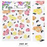 Arrivals Korea Nail Art Embossed Adhesive Non-Toxic Decorative Flower 3D Nail Sticker