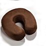 B1135 Soft Slow Rebound Space Memory Foam Neck Pillows Travel Pillow Solid Neck Cervical Healthcare U Shape Pillow