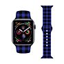 Buffalo Plaid Printed Strap for Apple Watch Bands Silicone, Replacement Designer Sports Band for Iwatch Bands 41Mm 45Mm