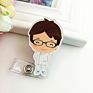 Cartoon Retractable Pull Badge Reel Card Badge Holder Reels for Doctor Dentist Nurse