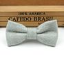 Children Wool Bow Tie Baby Boys Butterfly Skinny Bowtie Single Layer Child Bowties Gravatas Borboleta Collar Kids Ties