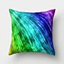 Colorful Crayon Sense Ripple Vortex Colorful Creative Cushion Peach Skin Pillowcase