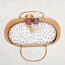 Cot Crib Bassinet Protector Waterproof Bamboo Fitted Sheet for Baby