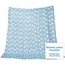 Customised White Designers Comfort Warm Quilt 4 Pack Bamboo Organic Cotton Baby Muslin Wrap Swaddle Blankets