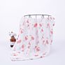 Customized Printing 70% Bamboo 30% Cotton Muslin Baby Swaddle Blanket Newborn Baby Muslin Swaddle