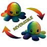 Double Side Flip Plush Reversible Octopus Unicorn Animals Stuffed Peluche Plushie Reversible Octopus Toys