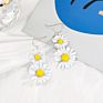 Flower Personality Small Fresh Petals Earrings Female Temperament Simple Metal Flower Stud Earrings