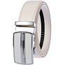 Gina Free Logo Men's Real Leather Ratchet Dress Belt with Automatic Buckle