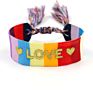 Bohemia Embroidery Woven Tassel Bracelets