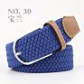 Jeans fashion weave elastic woman belt