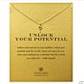 Most Popular Lucky Wishes Card Gold Plated Elephant/Dragonfly Pendant Jewelry Pendant Collarbone Chain Necklaces