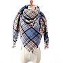 Newest Triangle Scarf for Women Plaid Shawl Cashmere Scarves Bufanda Blanket &Dropshipping