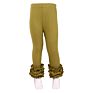 No Moq Stock Rts Multiple Colors Kids Baby Girls Children Toddler Cotton Triple Icings Leggings Plain Ruffle Pants