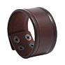 Punk Retro Ethnic Style Handmade Leather Bracelet Personality Wild Cowhide Punk Rock Style Bracelet