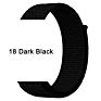 Qiman Nylon Iwatch Band Replacement Strap Nylon Loop Watch Band for Apple Watch Fabric Nylon Strap for Iwatch 7/6/5