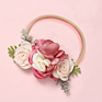 Handmade Bohemian Wreath Soft Baby Hairband Headband