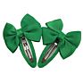 Snap Hair Clips with Bow Barrettes Bb Clips Hairbows Hairgrips Headwear Accessories for Baby Girls