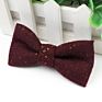 Style Plaid Children Bowtie Wool Bowties Baby Kid Kids Classical Pet Striped Butterfly Bow Tie Solid Color Ties