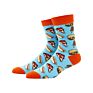 Thin Funny Food Socks Crew Socks Pure Cotton Donuts Men's Socks In