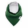 Unisex 8-Pack Gift Set 100% Organic Cotton Plain Color Triangle Absorbent Baby Bandana Drool Teething Bibs