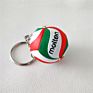 Volleyball Keychain Sport Key Chain Car Bag Ball Volleyball Key Ring Holder Volleyball Gifts for Players Keyring Rubber Keychain