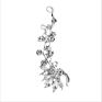 Aaa22 Rhinestone Women Earrings Ear Cuff Jewelry Gifts Wrap Earrings Butterfly Flowers Diamond Ear Clips
