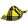 Adjustable Pet Washable Triangle Plaid Pet Bandanas Dog Scarf Bandana