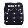 Ananbaby in Stock Solid Color Pul Fabric Non Disposable Baby Cloth Diapers