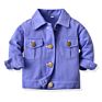 Children Baby Toddler Little Boys Girls Outwear Jean Denim Coats Kids Denim Jacket for Kids