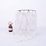 Customized Printing 70% Bamboo 30% Cotton Muslin Baby Swaddle Blanket Newborn Baby Muslin Swaddle