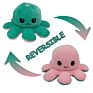 Double Side Flip Plush Reversible Octopus Unicorn Animals Stuffed Peluche Plushie Reversible Octopus Toys