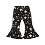 Fall Little Girls Cotton Bell Bottoms Children's Clothing Spring Girls Jeans Pant Kids Flares Black Pants