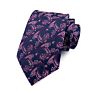 Fashionable Classic Solid Color Jacquard Wedding Party Formal Necktie Polyester Men's Floral Neck Ties with Various Patterns