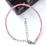 Handmade Gemstone Bracelet 2Mm Small Crystal Faceted Natural Gem Stone Beaded Adjustable Bracelet for Women Jewelry