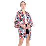 Kimono Beach Wear 100%Viscose Kimonos Women Floral Print Kimono