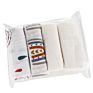 Muslin Blanket Happyflute 4Pcs/Pack Muslin Baby Bibs Cotton 2 Layer Burp Cloth Cute Scarf 60*60Cm