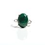 Natural Rose Quartz Malachite Different Gems Adjustable Larimar Ring