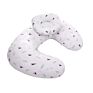 Nursing Pillow Cover Breastfeeding & Pregnancy Nursing Pillow and Positioner U Shape Baby Pillow Cover