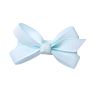 One Piece Grosgrain Ribbon Bow Hairpin Girl's Hair Bows Boutique Solid Hair Clip Handmade Bowknot Clip for Kids Hair Accessories