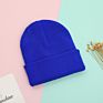 Premium Plain Toddle Acrylic Knitted Hats Baby Beanie Kids Warm Cap