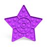 Rainbow Tie-Dye Silicone Sensory Autism Push Toys Game Last Fidget Toy