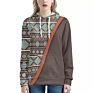 Retro Style American Samoa Polynesian Hoodie Tattoo Design Women Hoodie Pullover Female Streetwear All Seasons