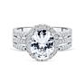 Square Zircon Engagement Rings 925 Sterling Silver Cz Diamond Ring for Women